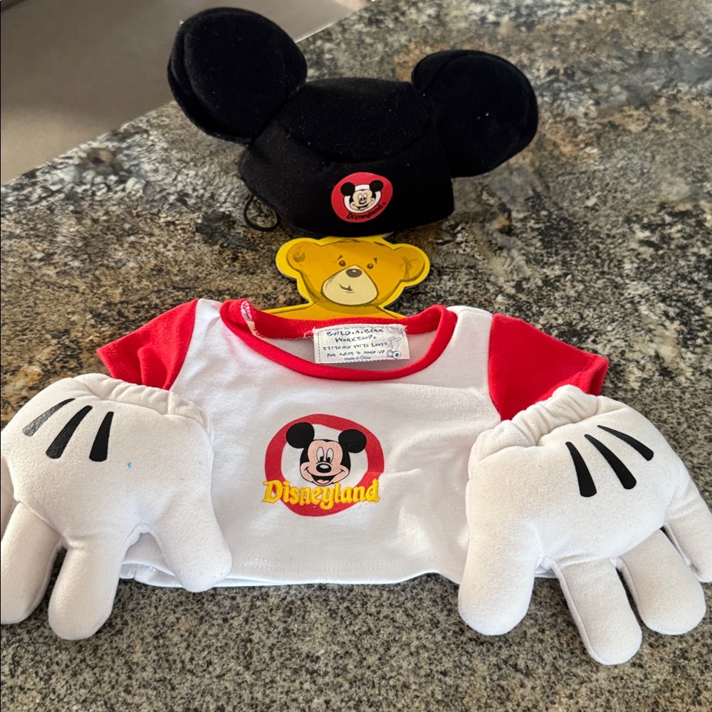 Build-A-Bear Disneyland Mickey Mouse